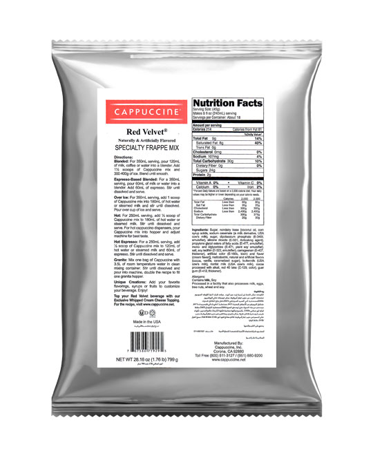RED VELVET FRAPPE